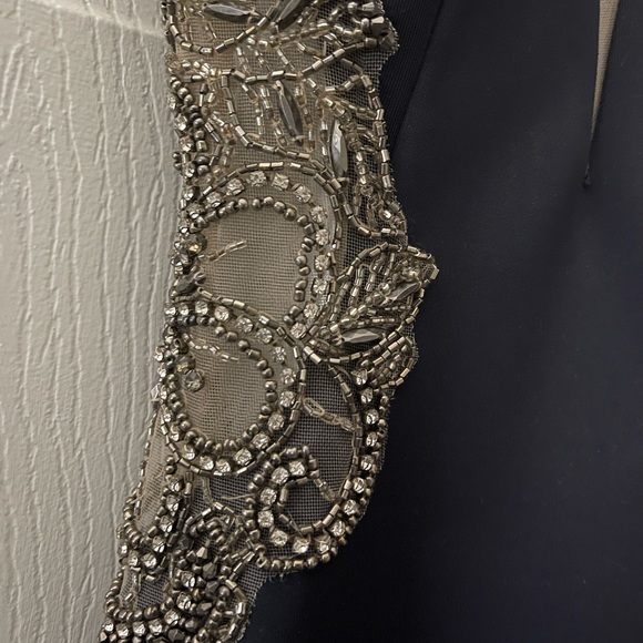 Faviana Glamour navy blue prom dress - Picture 7 of 10